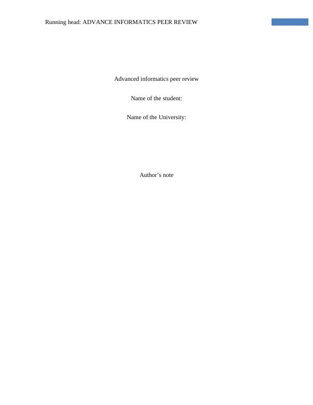 Advanced Informatics Peer review Assignment PDF_1