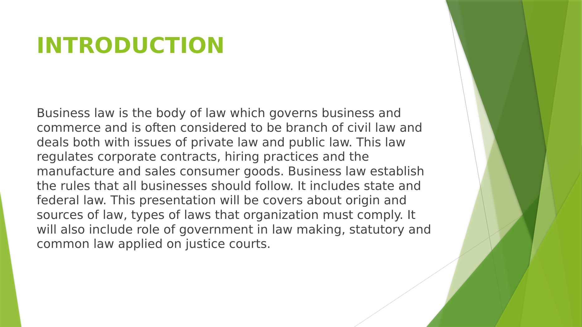 Origin and Sources of Law in Business Desklib