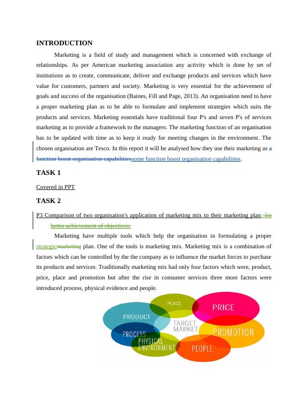 Report On TESCO - Marketing Essentials_3