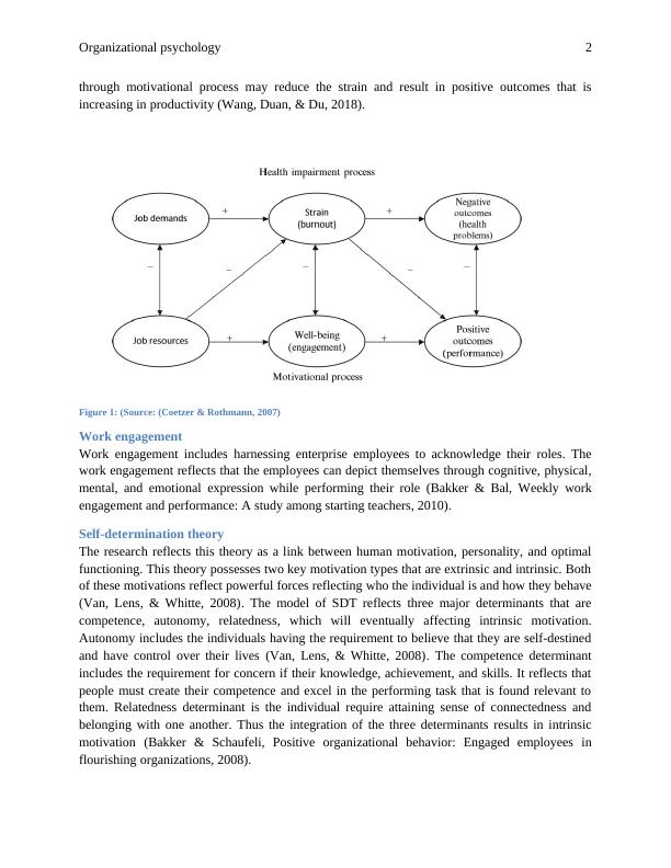 The Organizational Psychology Case Study 2022