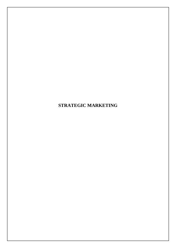 Strategic Marketing for Chanel_1
