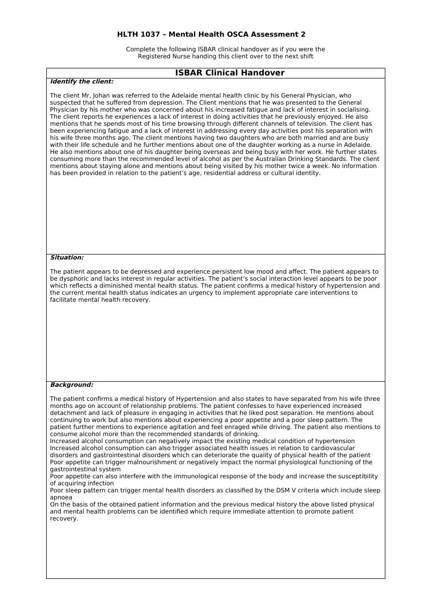 HLTH 1037 - Mental Health OSCA Assessment 2._1