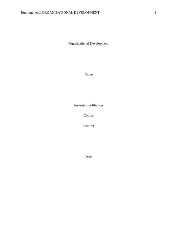 Organization Development PDF_1