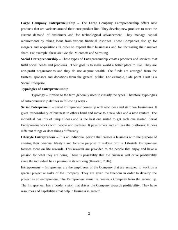 Entrepreneurship And Small Business Management 2 INTRODUCTION 1 LO11 P1. Similarities and differences between entrepreneurial ventures and their interconnectedness with micro and small business_4