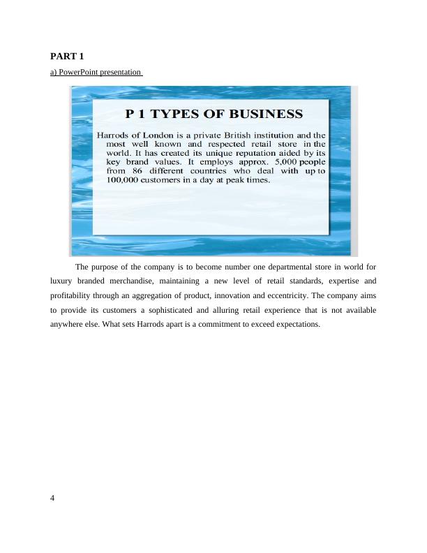 Business & Business Environment of Tesco - Assignment_4