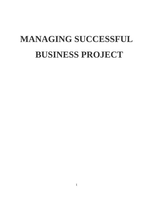 Managing Successful Business Project - Black Penny_1