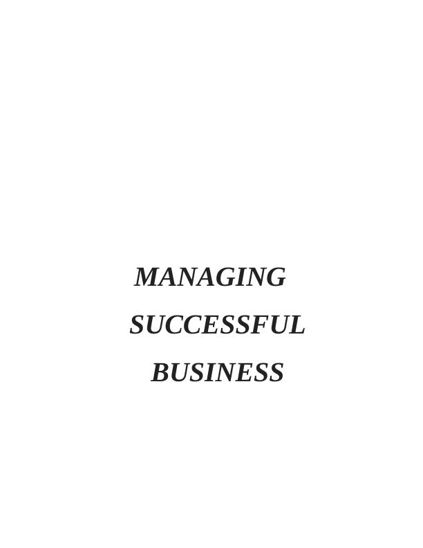MANAGING SUCCESSFUL BUSINESS_1