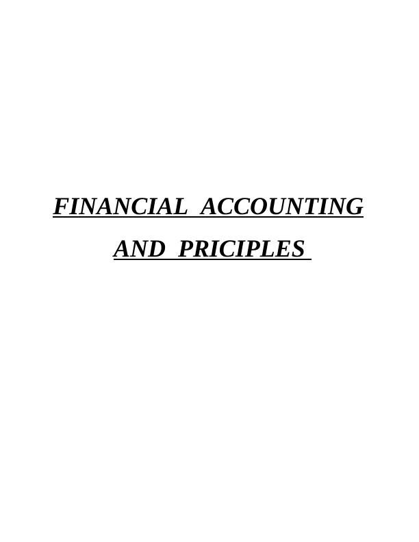 Assignment on Financial Accounting Principles_1
