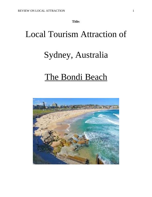 THB 1104 - Local Tourism Attraction of Sydney, Australia The Bondi Beach_2