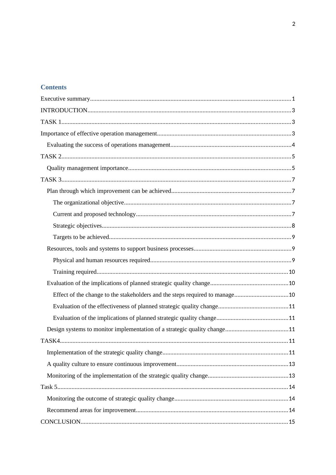 Strategic Quality and System Management Achieving Success and