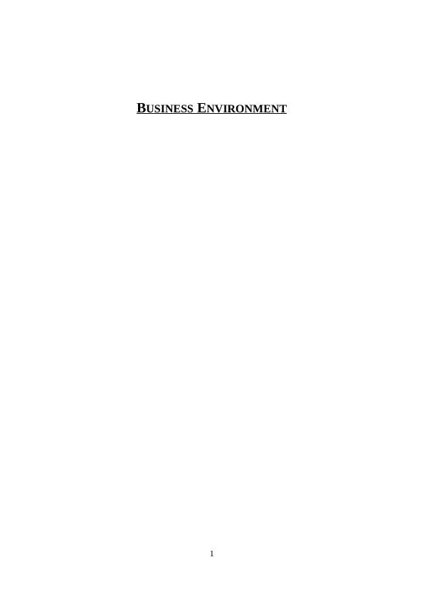 Business Environment - McDonalds_1