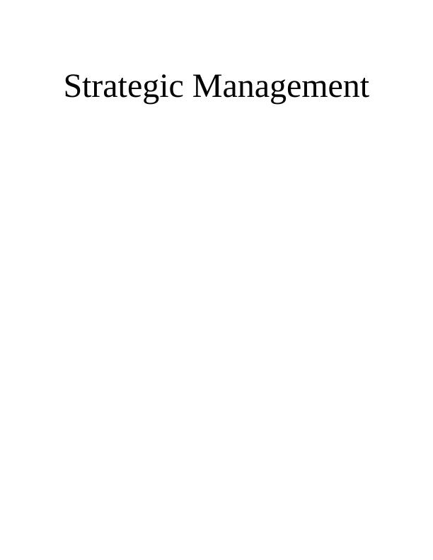 Strategic Management of DAIMLER_1