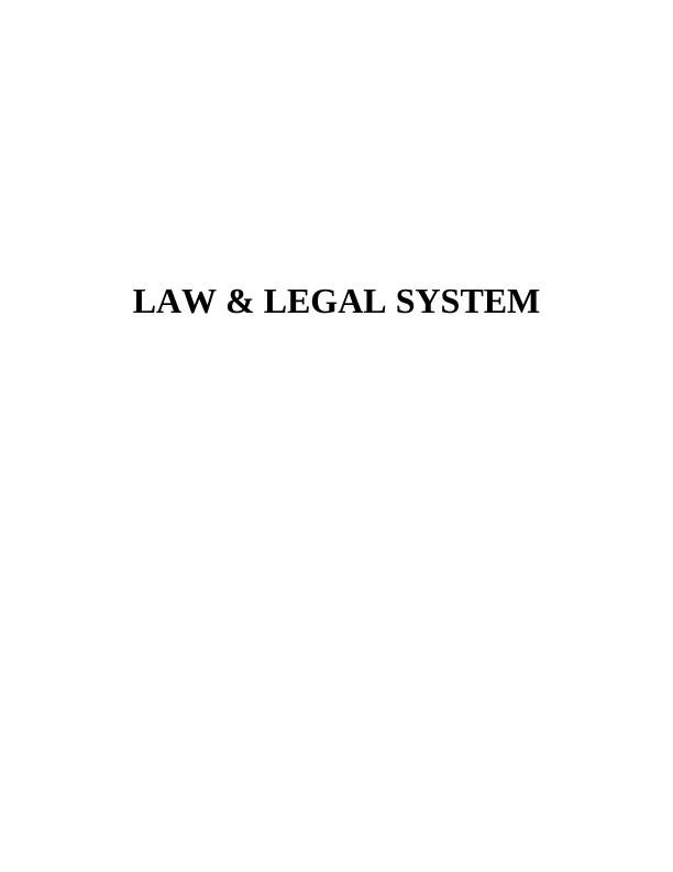 Law & Legal System: Types of Law, Principles, Court Structure, and Effectiveness_1