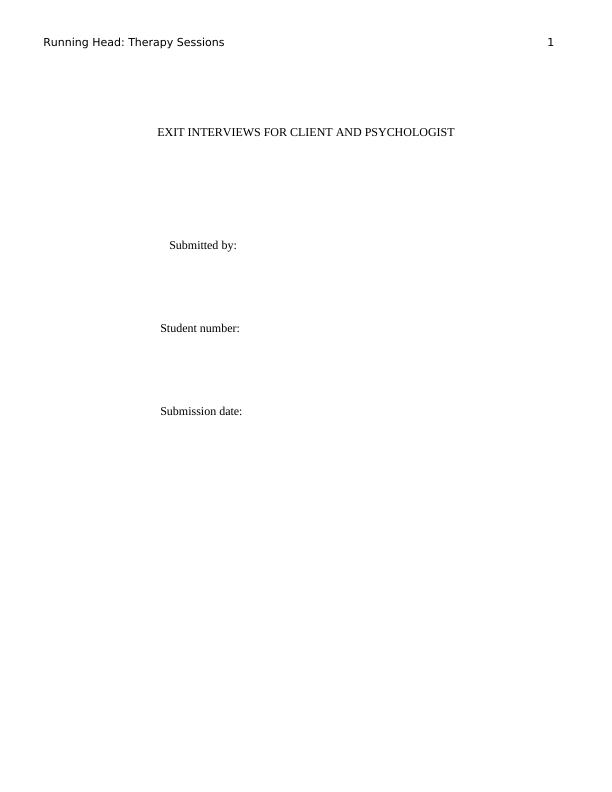 Exit Interviews Between a Researcher and Client/Psychologist_1