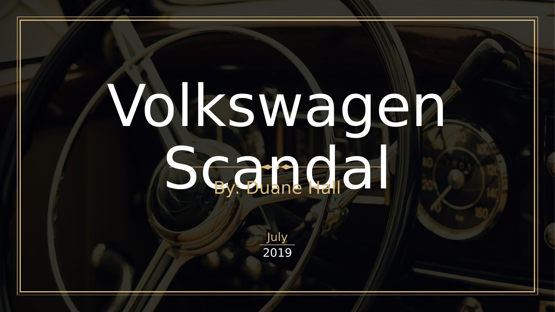 Volkswagen Scandal: Causes, Consequences, and Steps Taken by the Company_1
