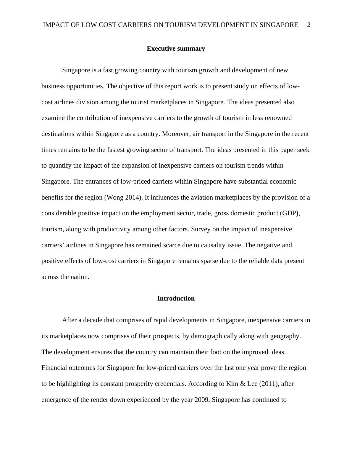MKT 506 - Report On Tourist Marketplaces in Singapore_2
