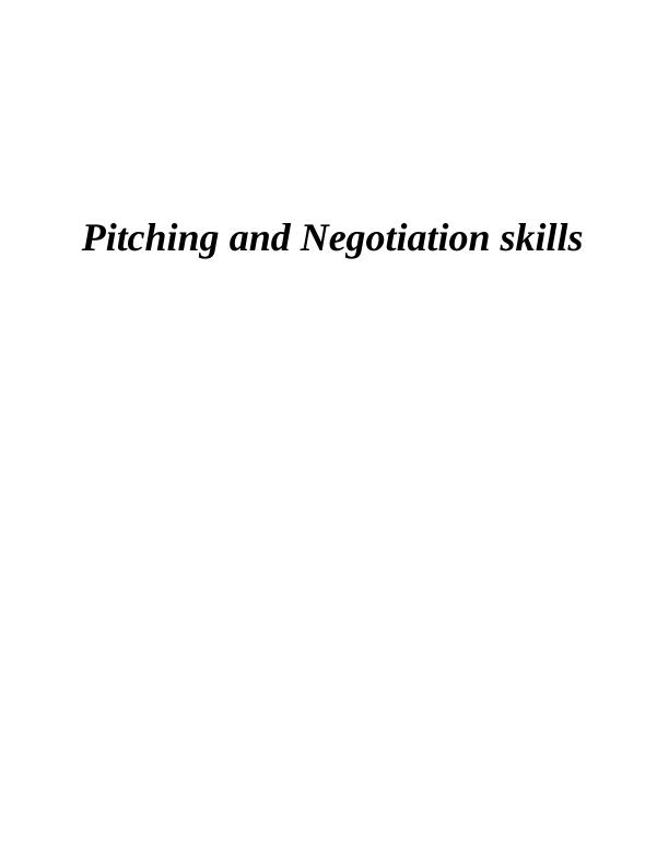 Pitching and Negotiation Skills Assignment - Pouch company_1