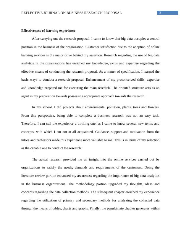 Learning experience in business research proposal: a case study_3