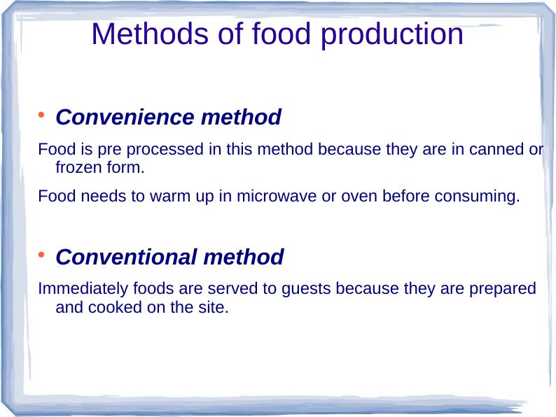 Characteristics of Food Production and Service Systems - Desklib_3