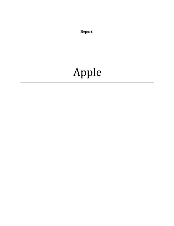 Consumer Decision Making Process for Apple_1