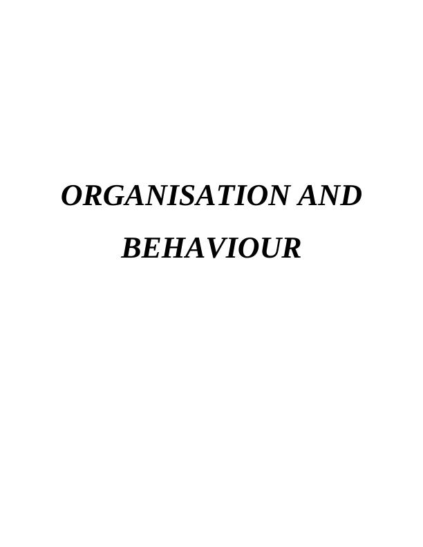 Effects of Culture, Power and Politics on the Organisation_1