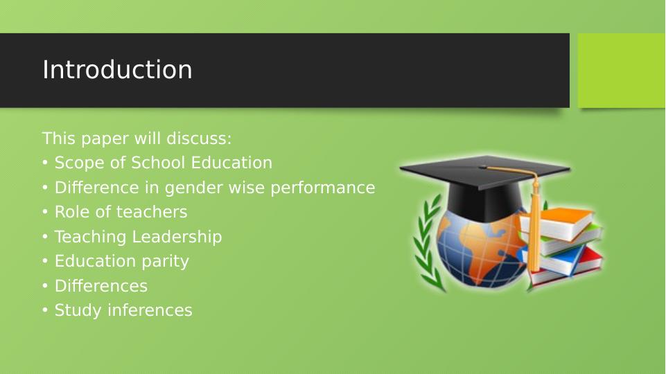 Difference in Performance of Boys and Girls in School Education_2