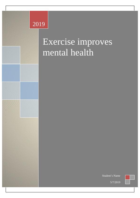 Exercise improves mental health_1