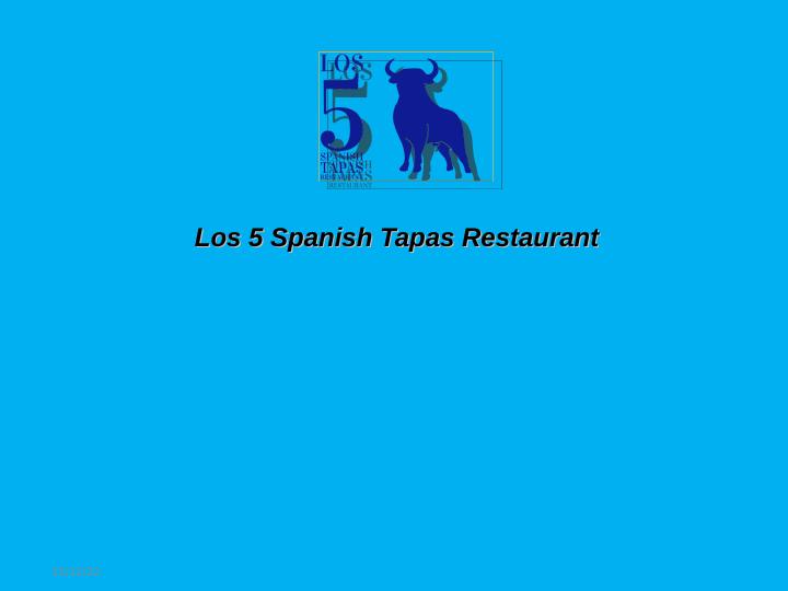 Los 5 Spanish Tapas Restaurant_1