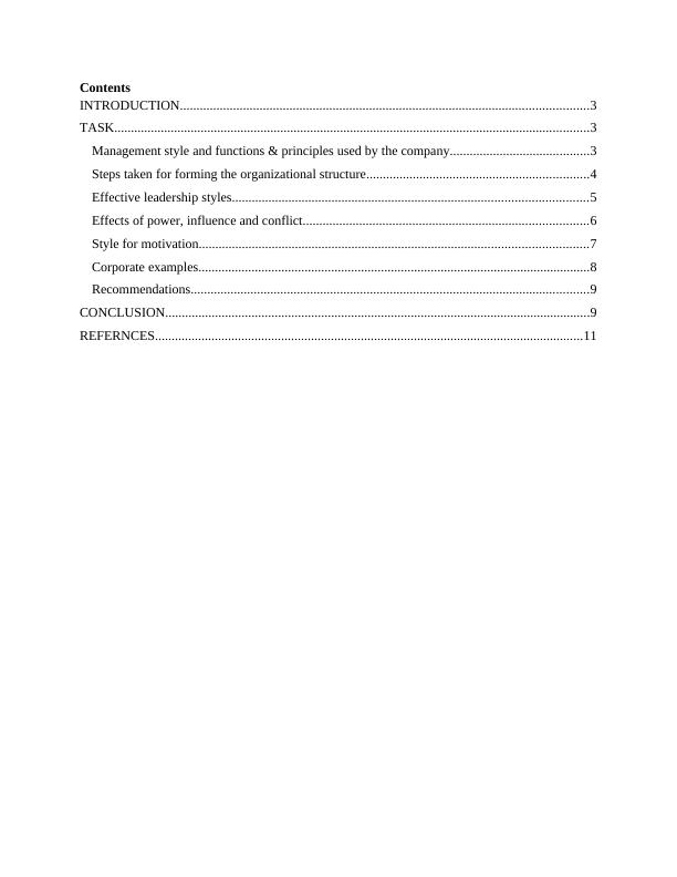 Organizational Theory and Practice - Desklib