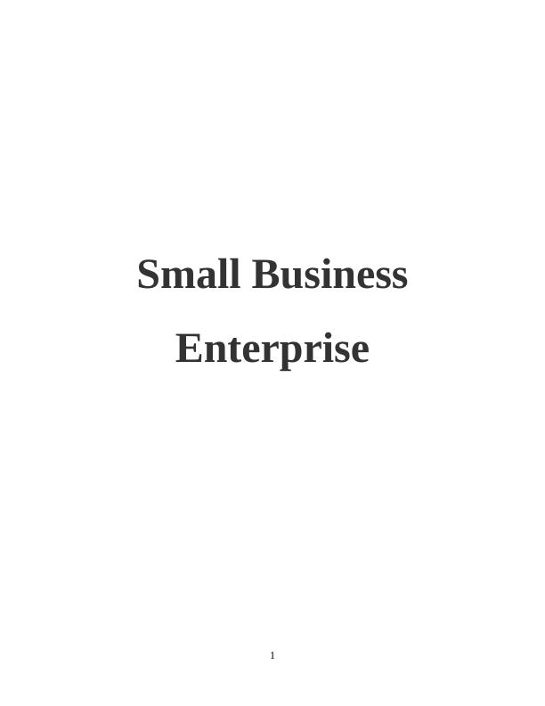 Constitutional Formation of SME Organisation - Report_1