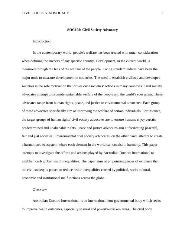 SOC108: Civil Society Advocacy Research Paper 2022_2