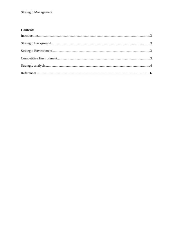 Strategic Management  -  Sample Assignment PDF_2
