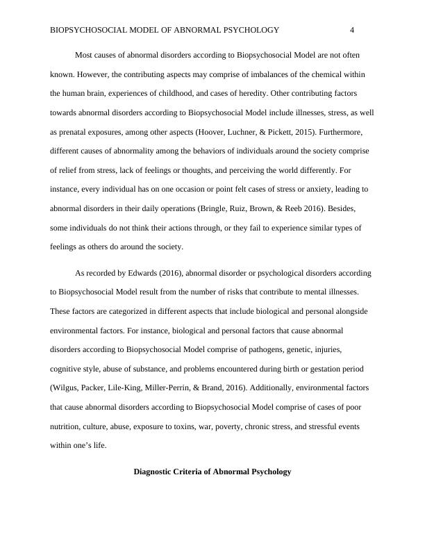 Biopsychosocial Model of Abnormal Psychology Disorder_4