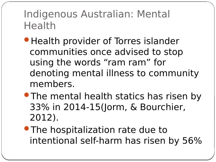 Mental Health Awareness Among Australian Aboriginals Presentation 2022_3