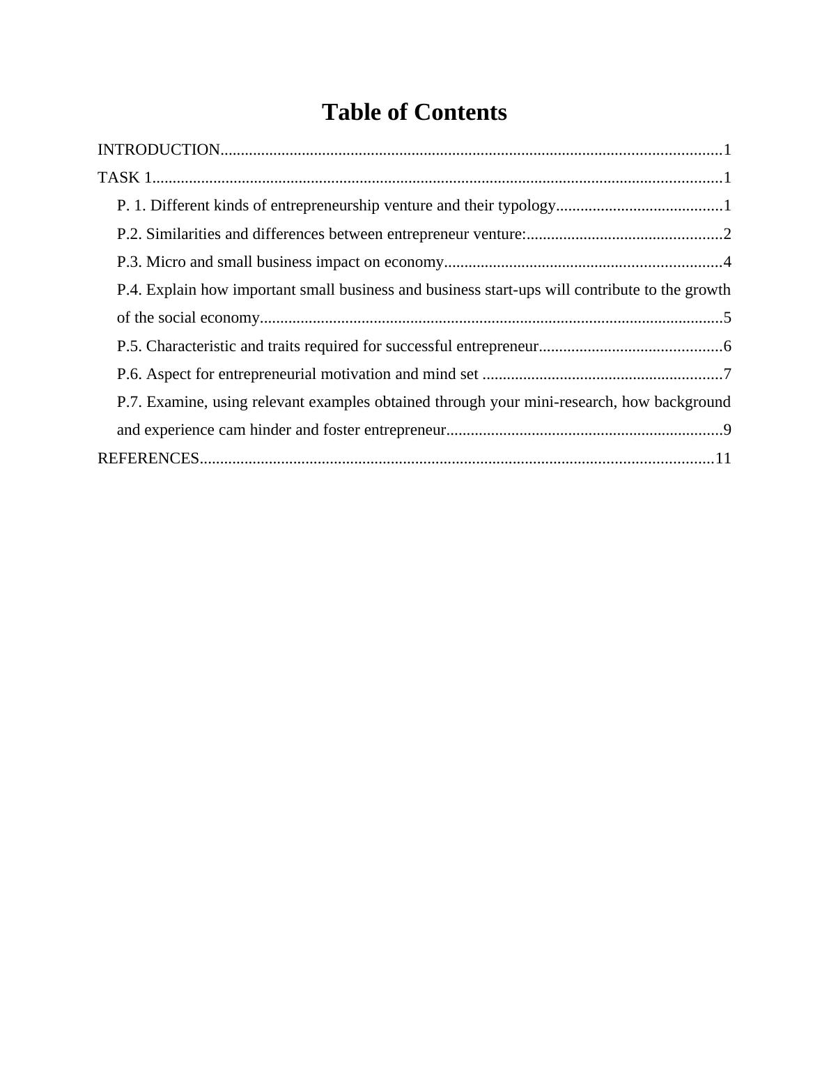 Entrepreneurship and Small Business Management Project Report_2