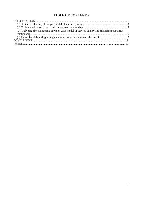 Marketing and Service Management TABLE OF CONTENTS_2