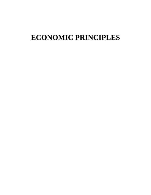 Economic Principles Assignment (Solution)_1