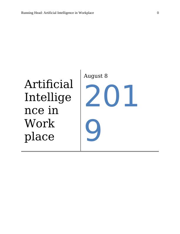 Artificial Intelligence In Workplace PDF 2022_1