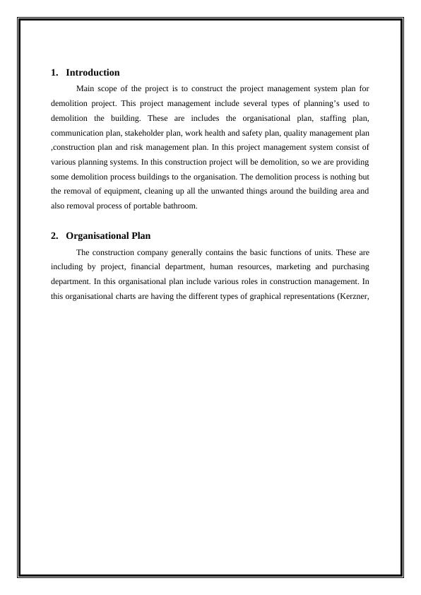 Report on Project Management Plan_3