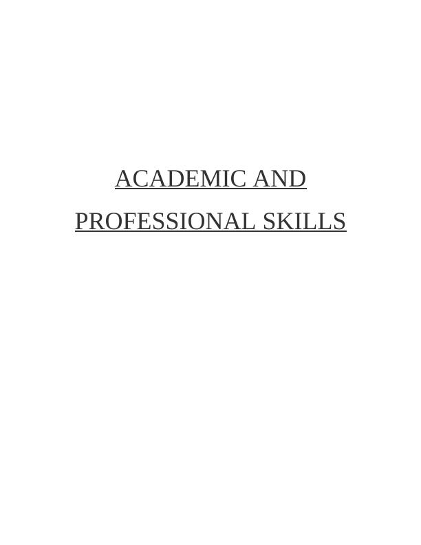Academic and Professional Skills Analysis_1