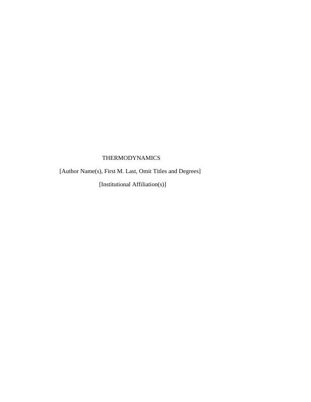 Assignment on   Thermodynamics PDF_1