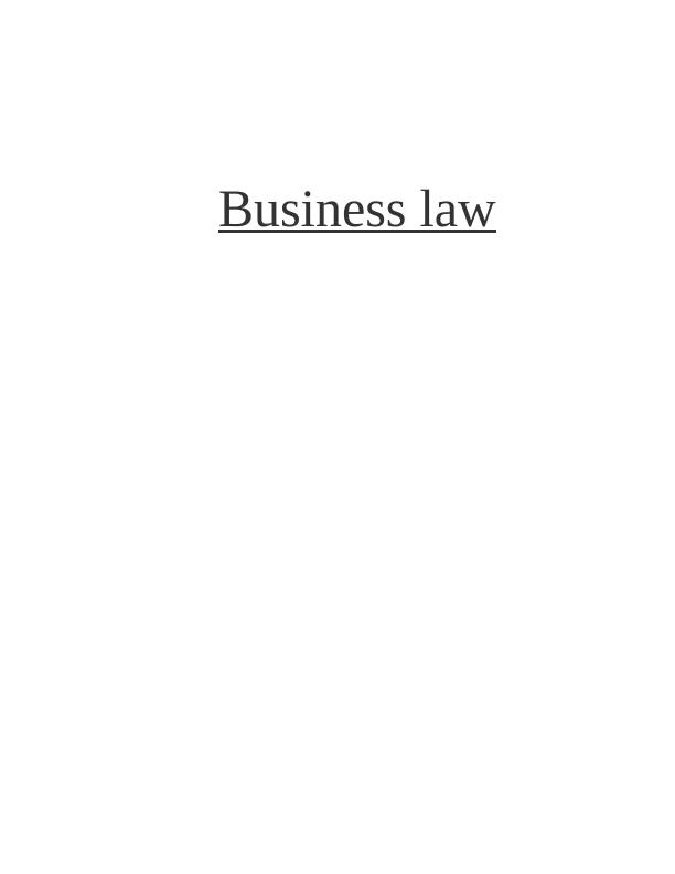 Definition and Blueprints of Contract Law_1