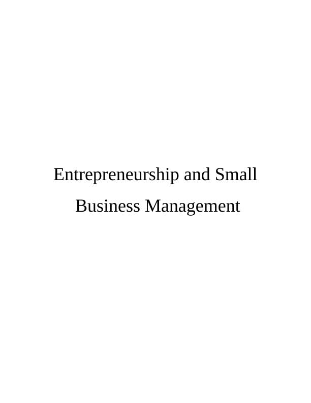 Doc- Entrepreneurship & Small Business Management_1