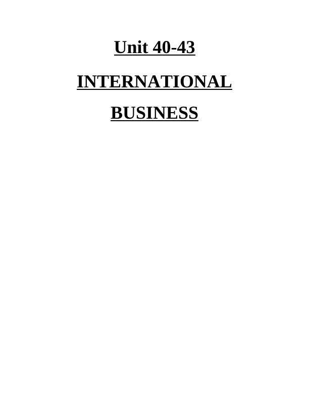 Unit 40-43 International Business_1