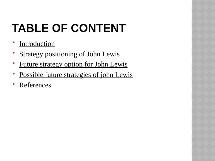 Organisational Strategy of John Lewis UK Company_2