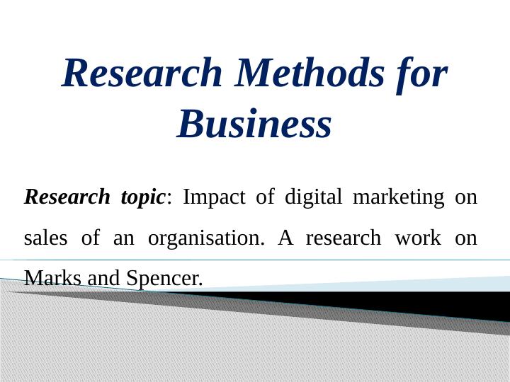 Research Methods for Business_1