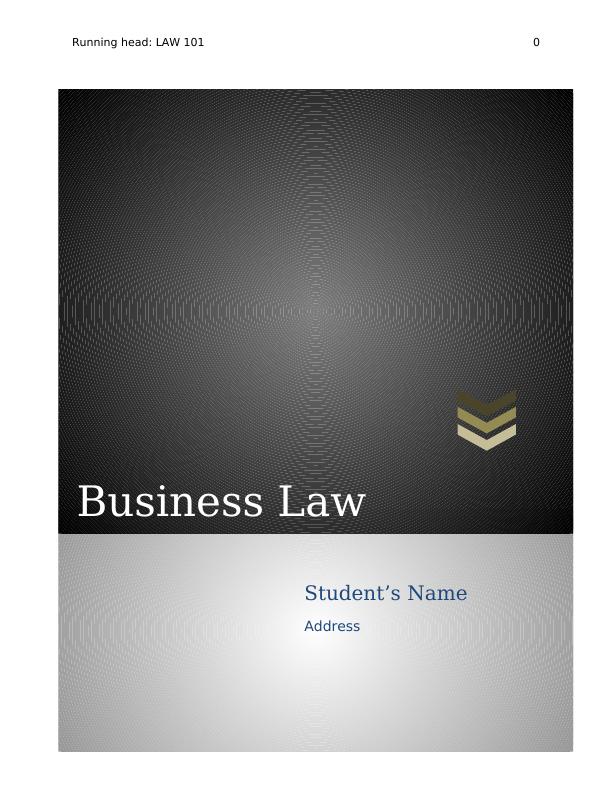 Question on Business Law 2022_1