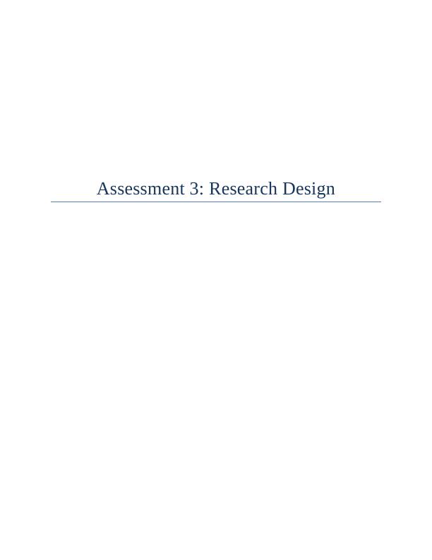 Research Design: Methods, Sample, Data Collection and Ethical Considerations_1