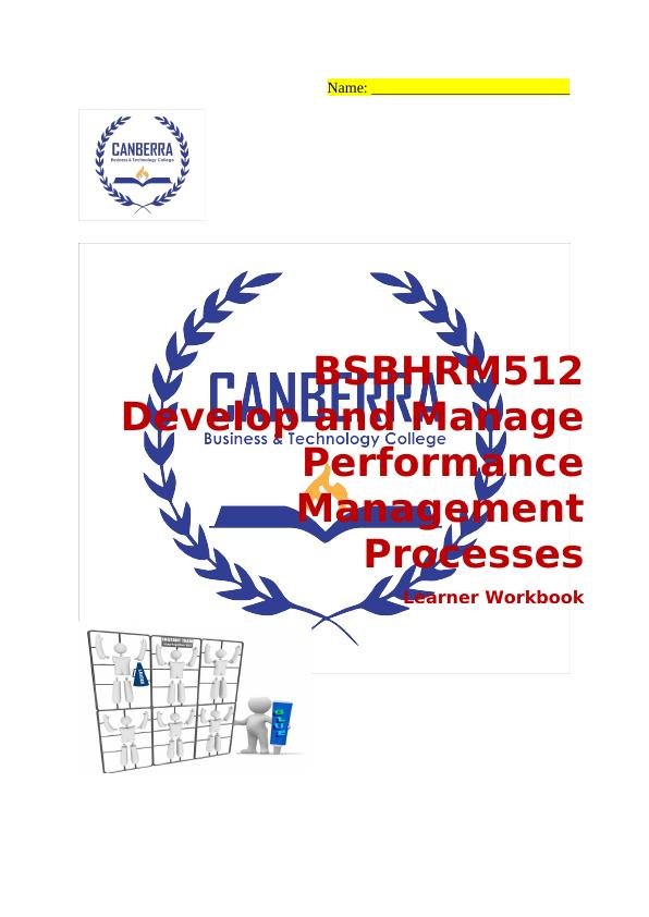Develop and Manage Performance Management Processes Learner_1