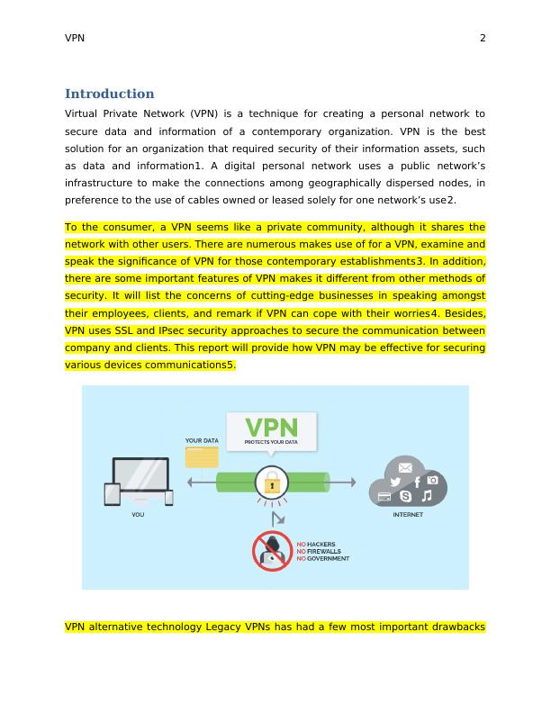 Virtual Private Network (VPN) Report 2022_3